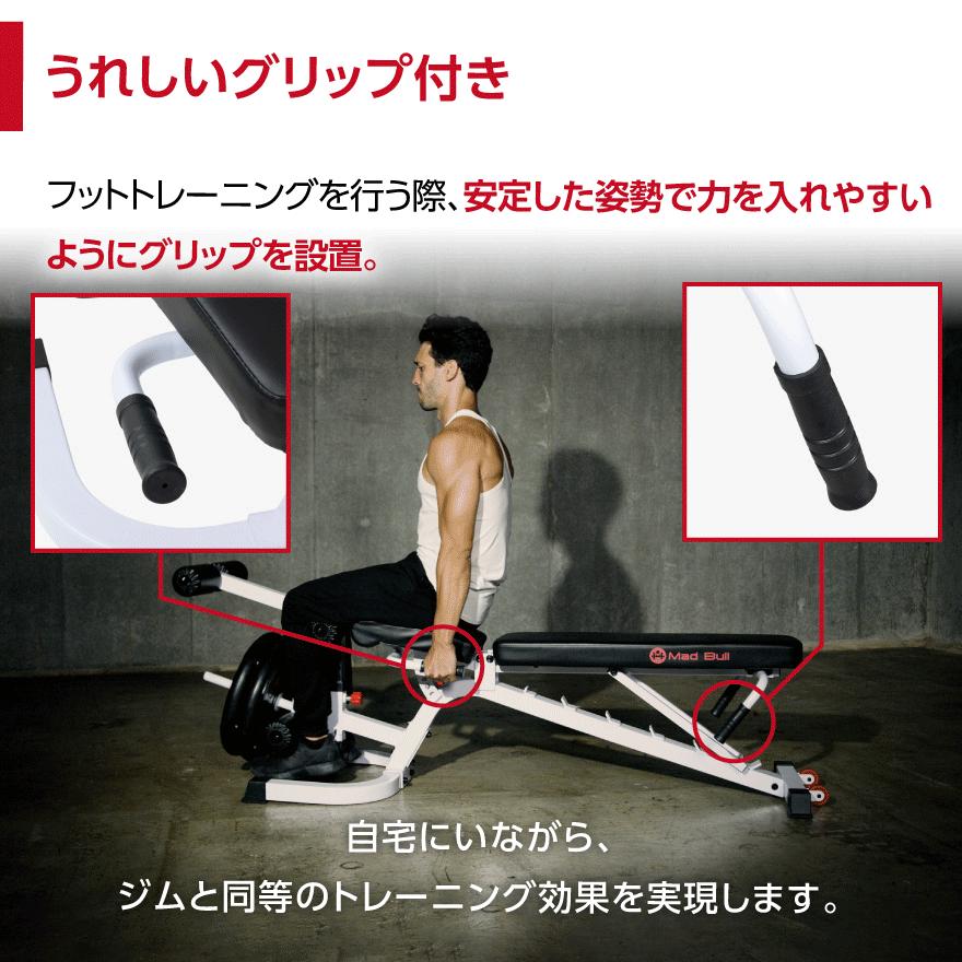 Mad Bull トレーニングベンチ 角度調整可 レッグトレーニング Mad Bull トレーニングベンチ 角度調整可 レッグトレーニング