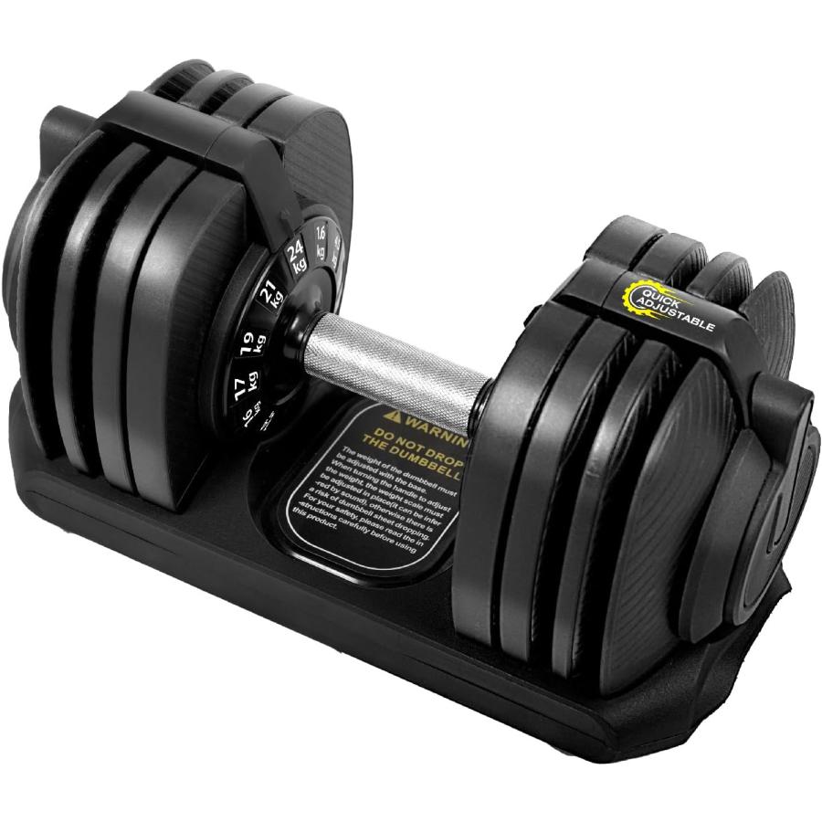 madbull 可変式ダンベル 24kg ② Mad Bull（マッドブル） 可変式ダンベル 24kg 単品 16段階 ローレット