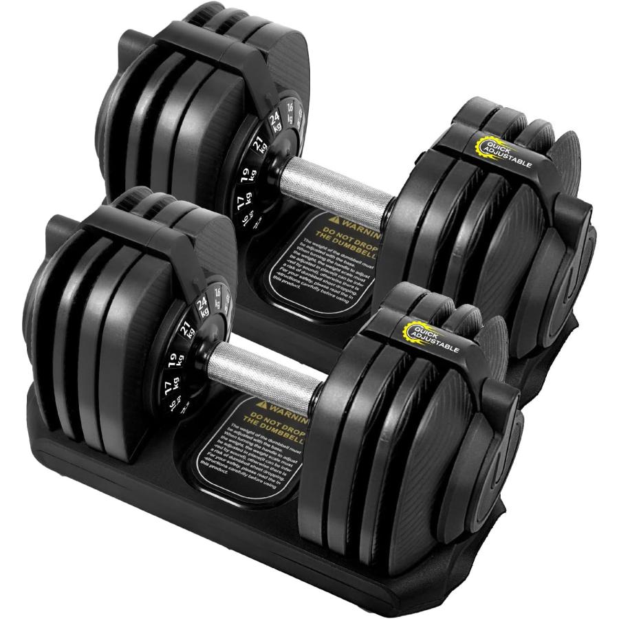 美品 MADBULL セットダンベル 可変式 24kg Mad Bull（マッドブル） 可変式ダンベル 24kg セット 16段階