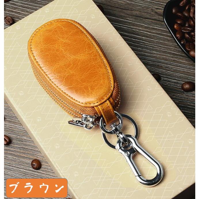 キーケース スマートキーケース レザー 本革 牛革 ファスナータイプ メンズ レディース スマートキーカバー キーホルダー プレゼント ポイント消化 6ysk01 Day One 通販 Yahoo ショッピング