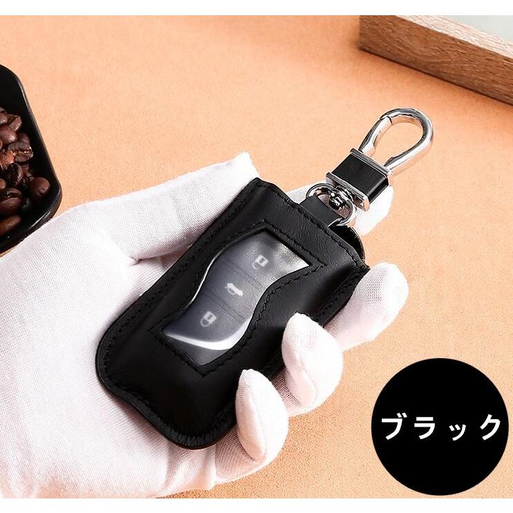 車キーケース スマートキーケース レザー 本革 牛革 カラビナキーケース 車キーカバー 保護ケース シンプル おしゃれ プレゼント 軽量 送料無料 6ysk05 Day One 通販 Yahoo ショッピング