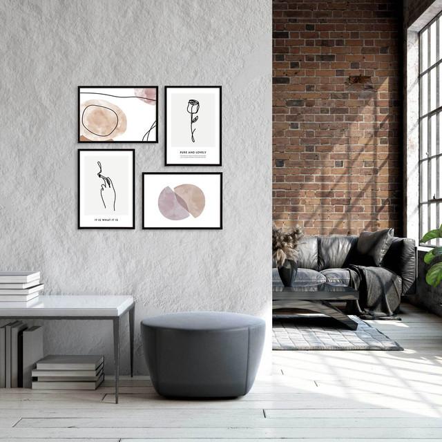 A0003/北欧モダン/アートポスター/インテリア/モダン/ウォールデコレーション/壁掛け/アートパネル/抽象 | ブランド登録なし | 02