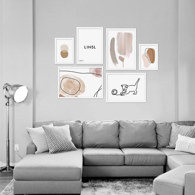 A0004/北欧モダン/アートポスター/インテリア/モダン/ウォールデコレーション/壁掛け/アートパネル/抽象 | ブランド登録なし | 03