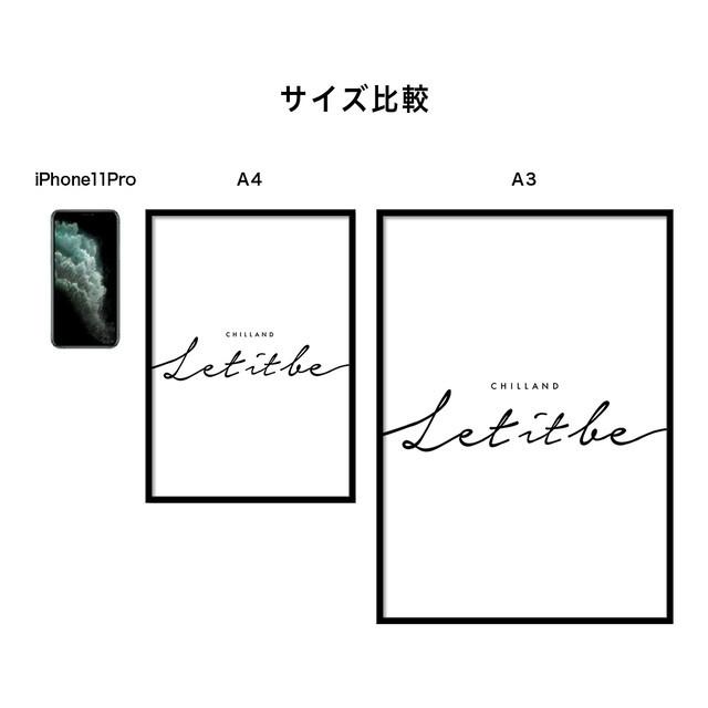 A0006/文字/アートポスター/インテリア/モダン/ウォールデコレーション/壁掛け/アートパネル | ブランド登録なし | 04