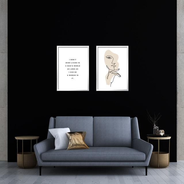 A0029/線画/アートポスター/インテリア/モダン/ウォールデコレーション/壁掛け/アートパネル | ブランド登録なし | 02