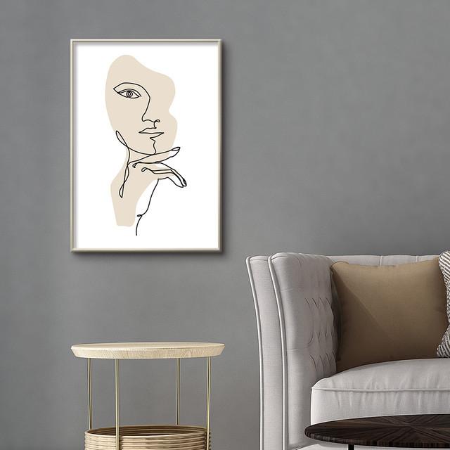 A0029/線画/アートポスター/インテリア/モダン/ウォールデコレーション/壁掛け/アートパネル | ブランド登録なし | 03