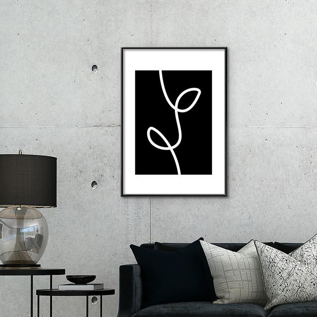 A0042/北欧モダン/アートポスター/インテリア/モダン/ウォールデコレーション/壁掛け/アートパネル/抽象/モノトーン | ブランド登録なし | 01