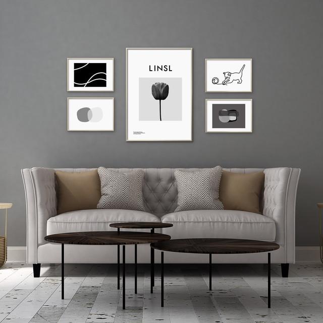 A0046/北欧モダン/アートポスター/インテリア/モダン/ウォールデコレーション/壁掛け/アートパネル/モノトーン | ブランド登録なし | 04