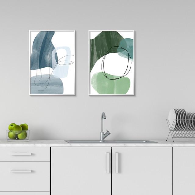 A0062/北欧モダン/アートポスター/インテリア/モダン/ウォールデコレーション/壁掛け/アートパネル/抽象 | ブランド登録なし | 01