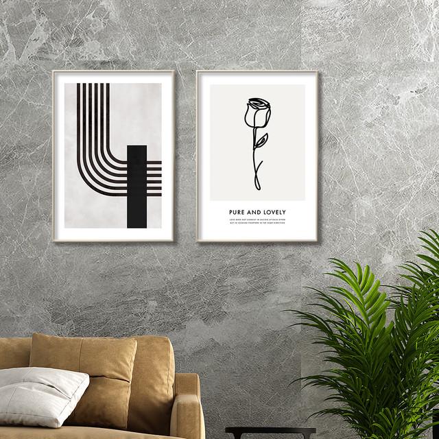 A0065/北欧モダン/アートポスター/インテリア/モダン/ウォールデコレーション/壁掛け/アートパネル/抽象 | ブランド登録なし | 01