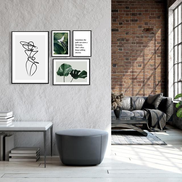 A0068/線画/アートポスター/インテリア/モダン/ウォールデコレーション/壁掛け/アートパネル | ブランド登録なし | 02