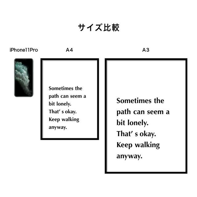 A0070/文字/アートポスター/インテリア/モダン/ウォールデコレーション/壁掛け/アートパネル/英文 | ブランド登録なし | 04