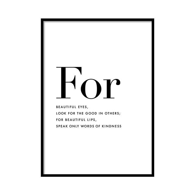 A0080/文字/アートポスター/インテリア/モダン/ウォールデコレーション/壁掛け/アートパネル/英文 | ブランド登録なし