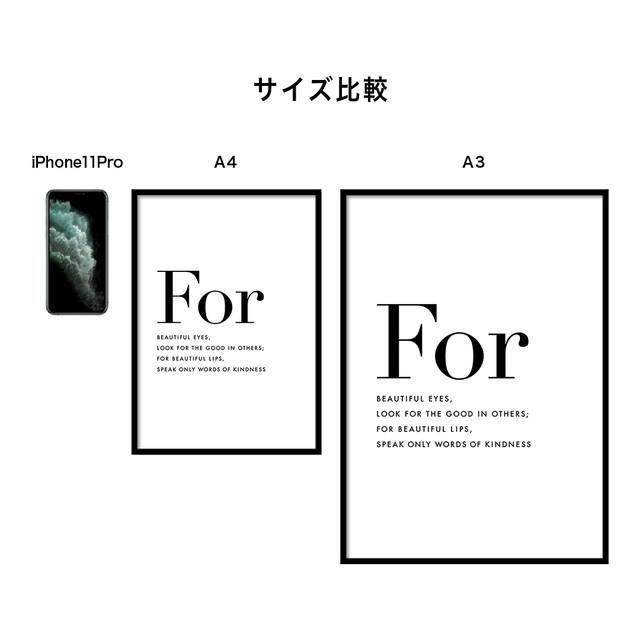 A0080/文字/アートポスター/インテリア/モダン/ウォールデコレーション/壁掛け/アートパネル/英文 | ブランド登録なし | 03