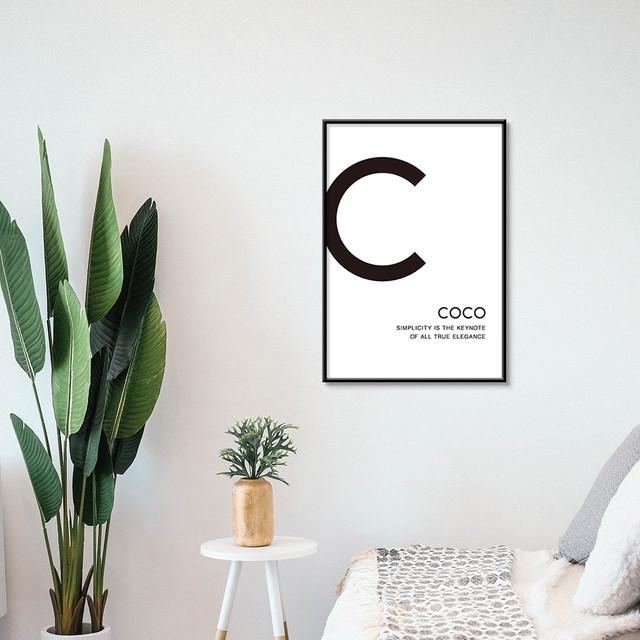 A0081/文字/アートポスター/インテリア/モダン/ウォールデコレーション/壁掛け/アートパネル/英文 | ブランド登録なし | 02