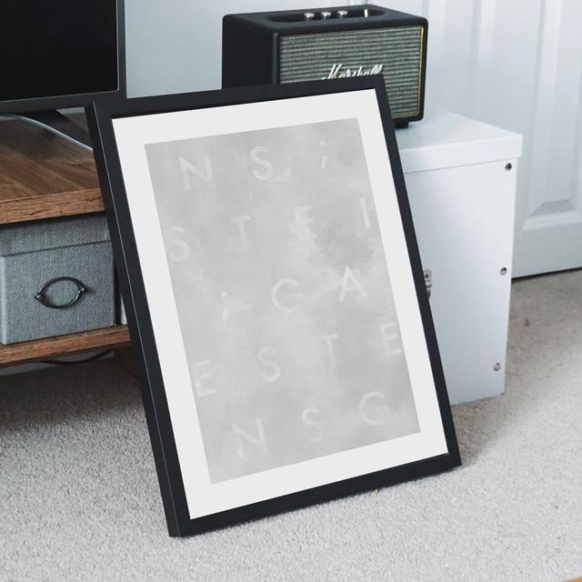 A0087/文字/アートポスター/インテリア/モダン/ウォールデコレーション/壁掛け/アートパネル | ブランド登録なし | 01