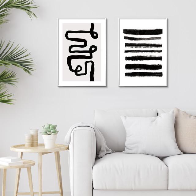 A0093/北欧モダン/アートポスター/インテリア/モダン/ウォールデコレーション/壁掛け/アートパネル/抽象/線画 | ブランド登録なし | 07