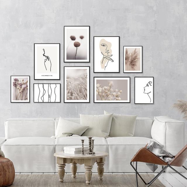 A0101/写真/アートポスター/インテリア/モダン/ウォールデコレーション/壁掛け/アートパネル/ボタニカル/植物/花 | ブランド登録なし | 04