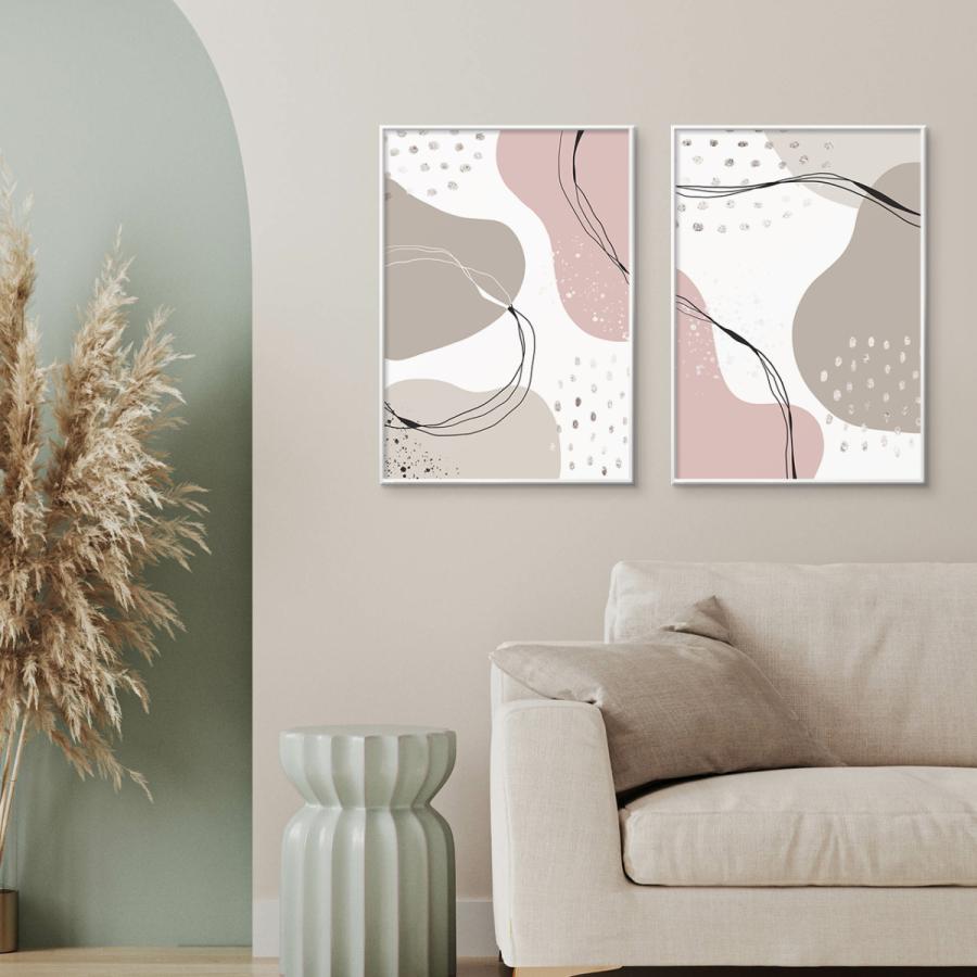 A0117/北欧モダン/アートポスター/インテリア/モダン/ウォール
