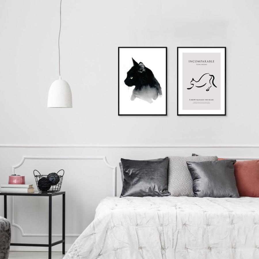 A0165/線画/アートポスター/インテリア/モダン/ウォールデコレーション/壁掛け/アートパネル | ブランド登録なし | 02