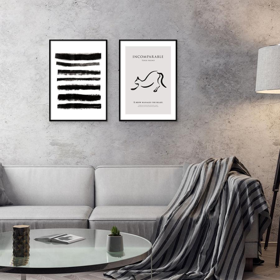 A0165/線画/アートポスター/インテリア/モダン/ウォールデコレーション/壁掛け/アートパネル | ブランド登録なし | 04