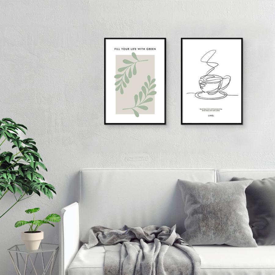A0170/北欧モダン/アートポスター/インテリア/モダン/ウォールデコレーション/壁掛け/アートパネル | ブランド登録なし | 02