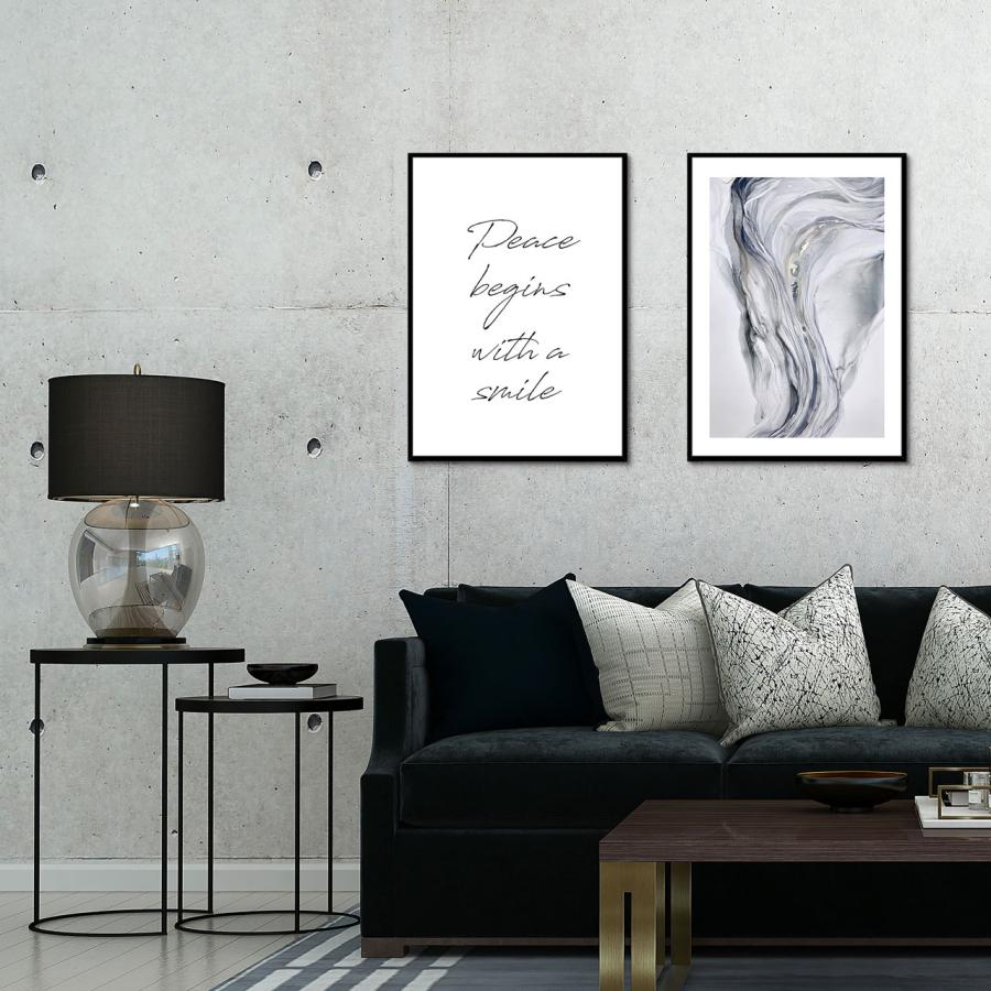 A0174/文字/アートポスター/インテリア/モダン/ウォールデコレーション/壁掛け/アートパネル | ブランド登録なし | 01