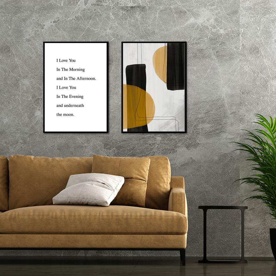 A0175/文字/アートポスター/インテリア/モダン/ウォールデコレーション/壁掛け/アートパネル | ブランド登録なし | 05