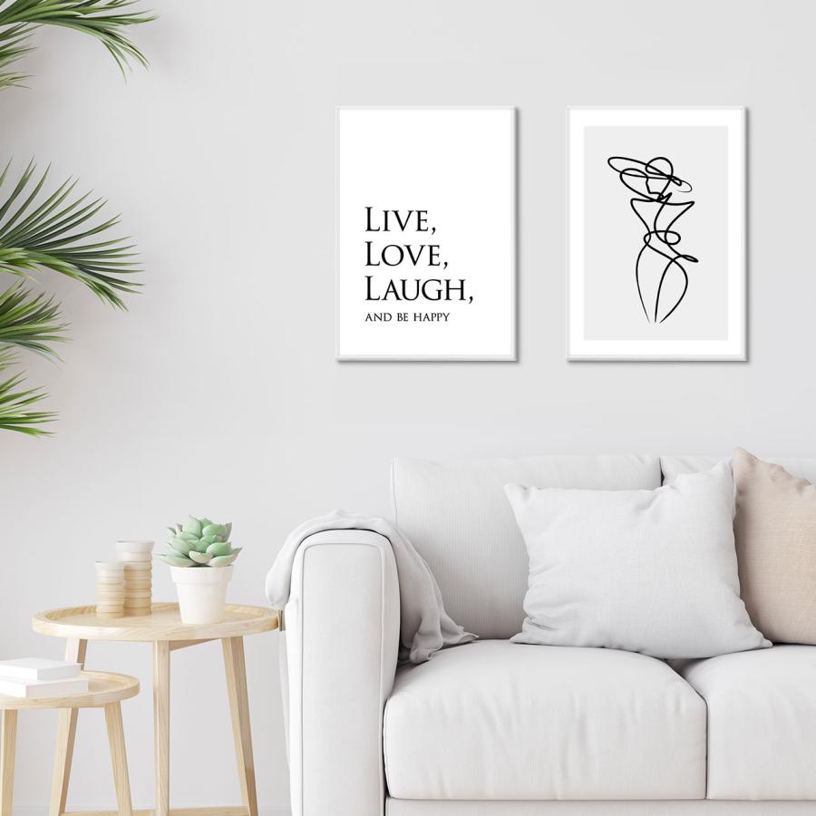 A0178/文字/アートポスター/インテリア/モダン/ウォールデコレーション/壁掛け/アートパネル | ブランド登録なし | 03