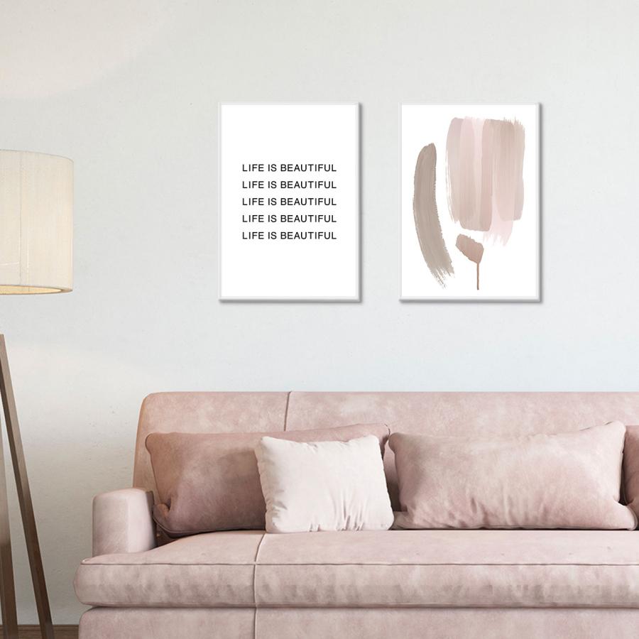 A0181/文字/アートポスター/インテリア/モダン/ウォールデコレーション/壁掛け/アートパネル | ブランド登録なし | 01