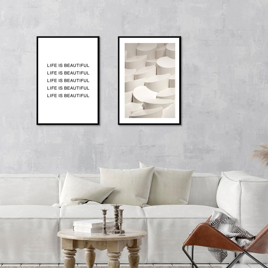 A0181/文字/アートポスター/インテリア/モダン/ウォールデコレーション/壁掛け/アートパネル | ブランド登録なし | 02