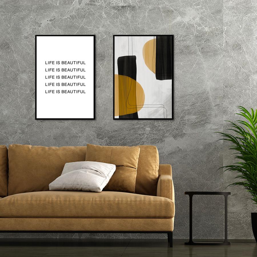 A0181/文字/アートポスター/インテリア/モダン/ウォールデコレーション/壁掛け/アートパネル | ブランド登録なし | 03