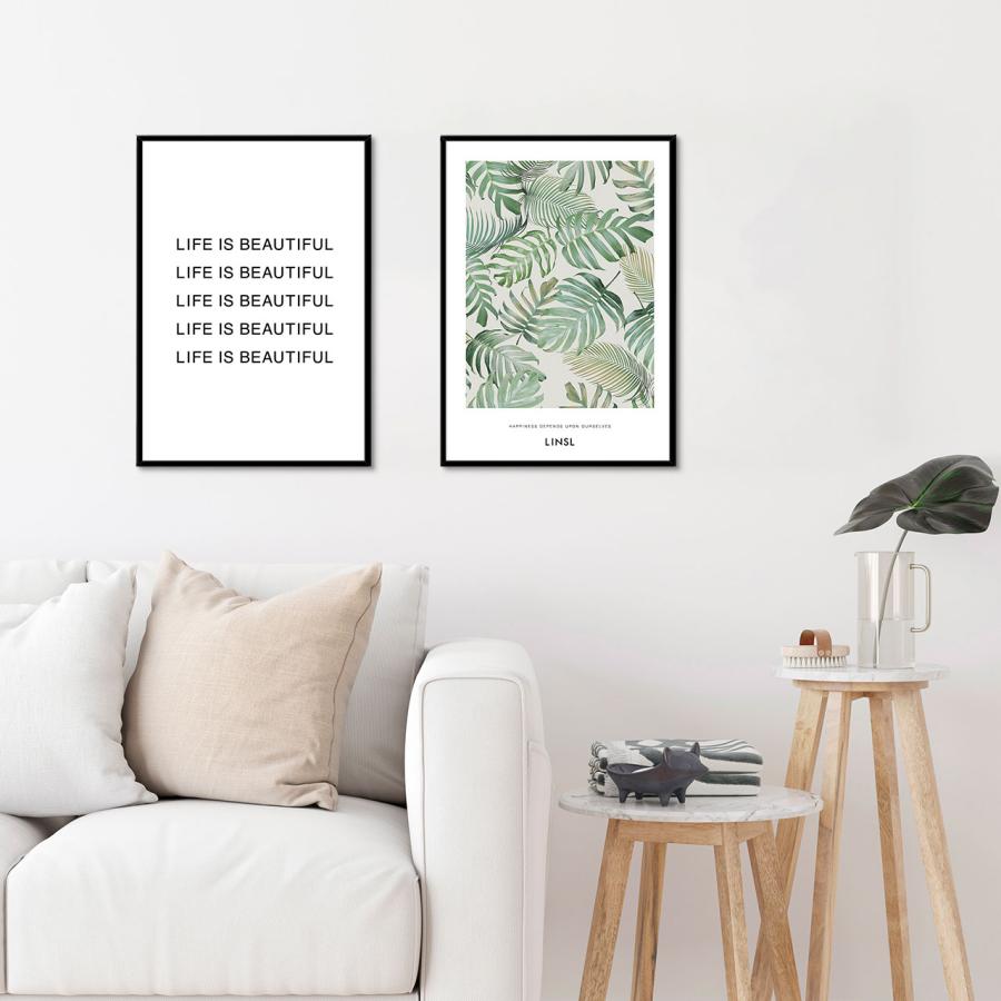 A0181/文字/アートポスター/インテリア/モダン/ウォールデコレーション/壁掛け/アートパネル | ブランド登録なし | 05