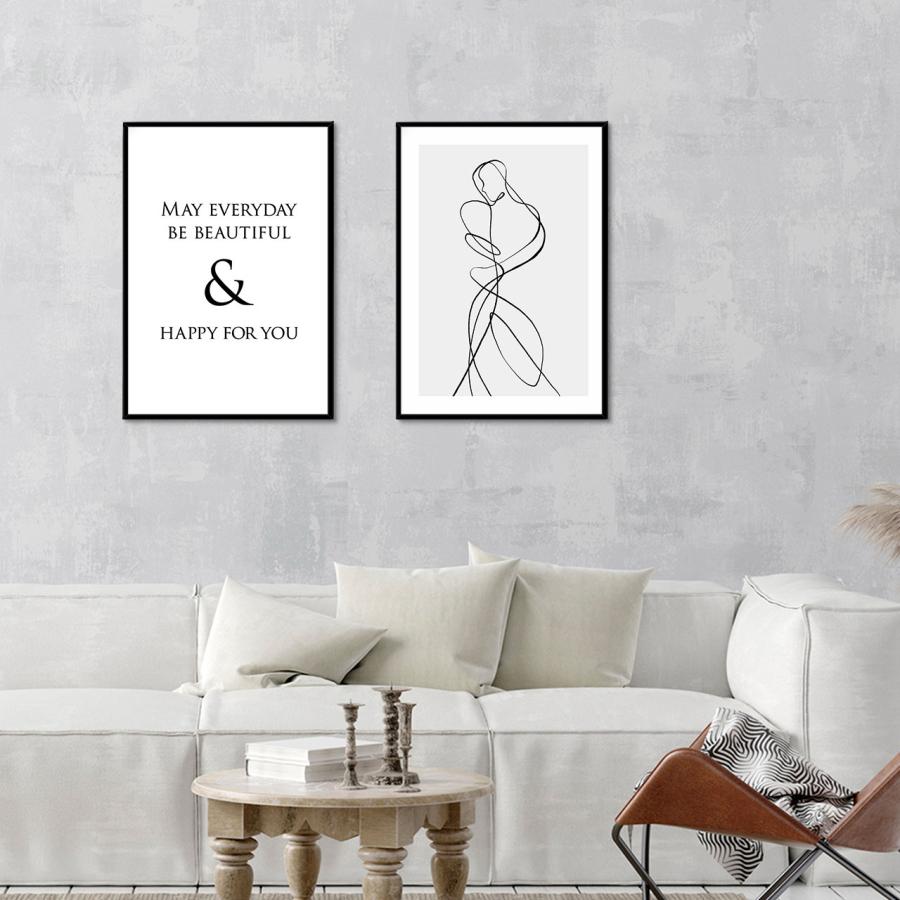 A0183/文字/アートポスター/インテリア/モダン/ウォールデコレーション/壁掛け/アートパネル | ブランド登録なし | 01