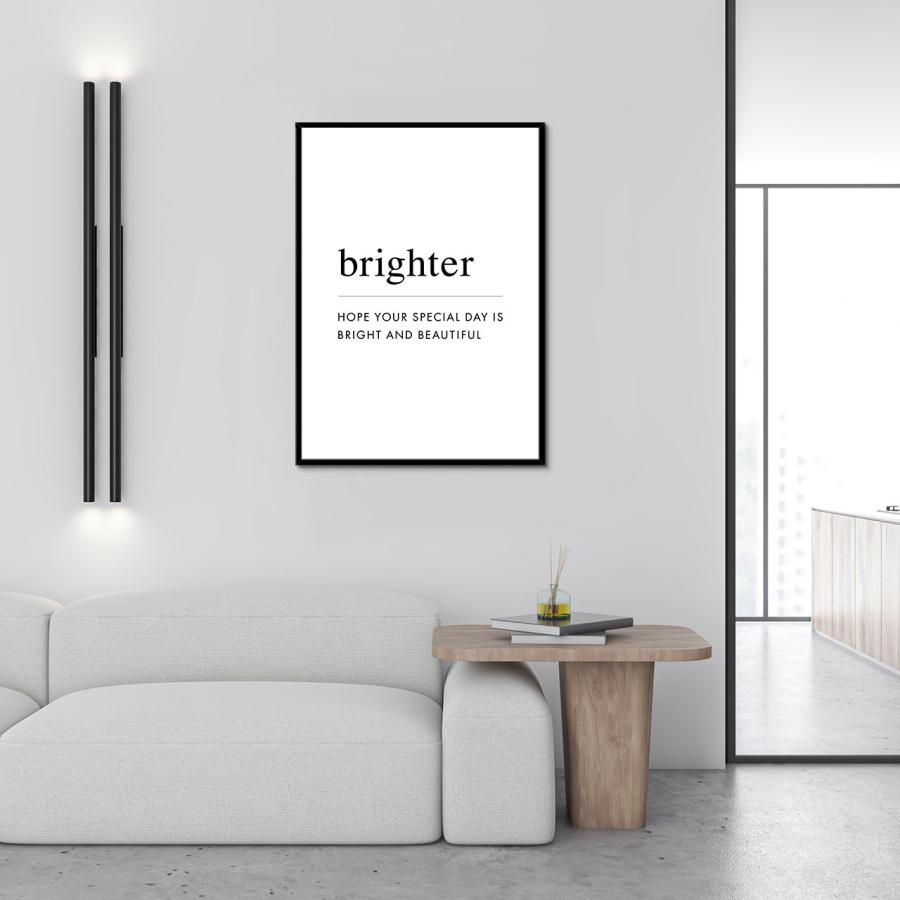 A0186/文字/アートポスター/インテリア/モダン/ウォールデコレーション/壁掛け/アートパネル | ブランド登録なし | 02