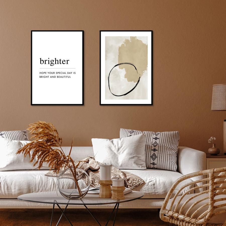 A0186/文字/アートポスター/インテリア/モダン/ウォールデコレーション/壁掛け/アートパネル | ブランド登録なし | 05