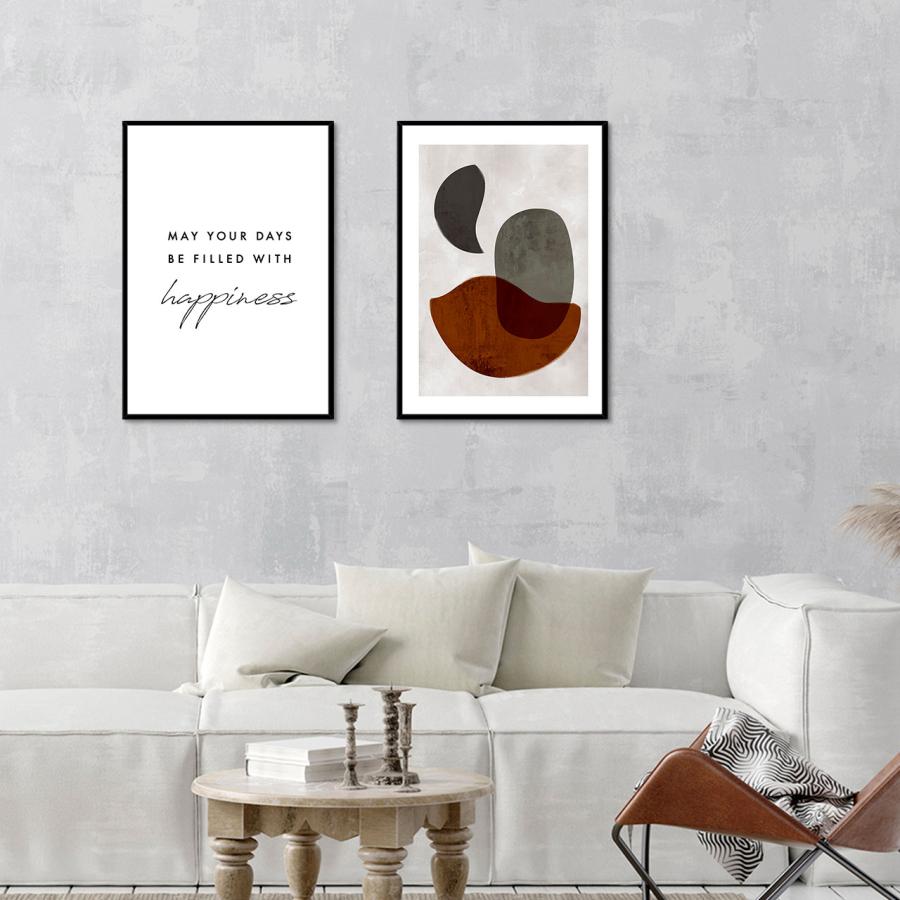 A0187/文字/アートポスター/インテリア/モダン/ウォールデコレーション/壁掛け/アートパネル | ブランド登録なし | 01