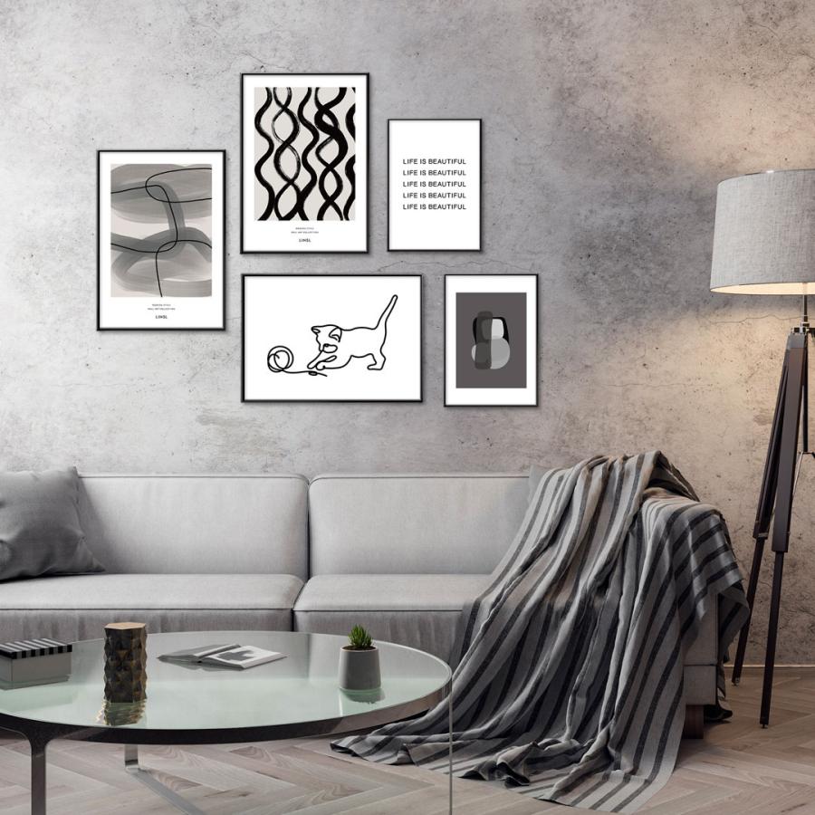 A0191/北欧モダン/アートポスター/インテリア/モダン/ウォールデコレーション/壁掛け/アートパネル | ブランド登録なし | 04