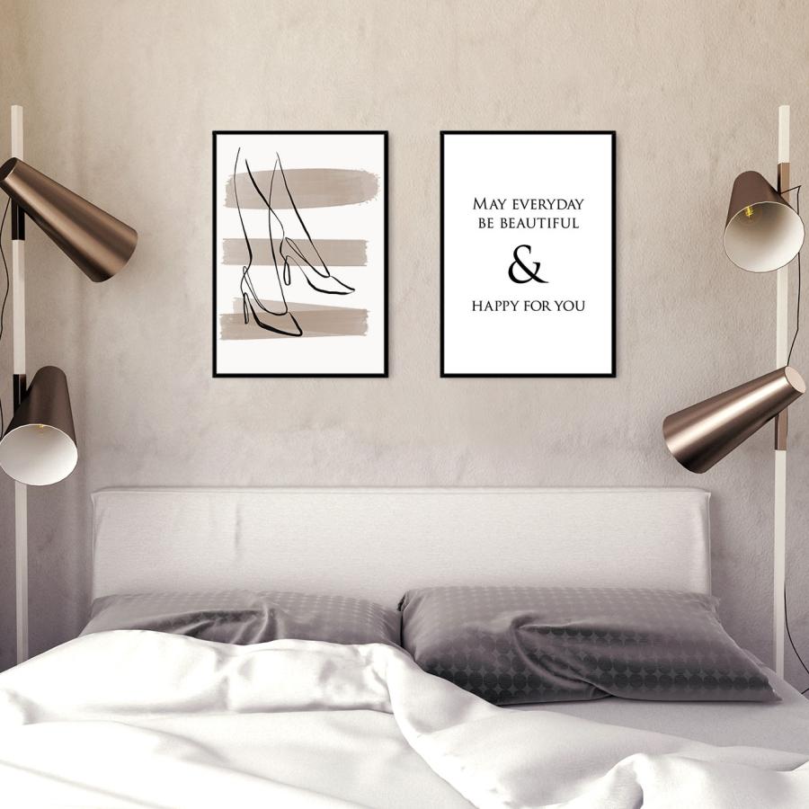 A0198/線画/アートポスター/インテリア/モダン/ウォールデコレーション/壁掛け/アートパネル | ブランド登録なし | 01