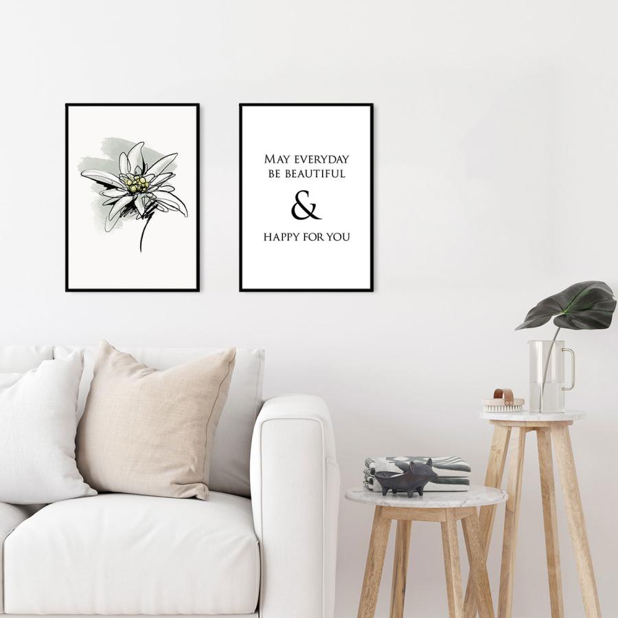 A0203/線画/アートポスター/インテリア/モダン/ウォールデコレーション/壁掛け/アートパネル | ブランド登録なし | 02