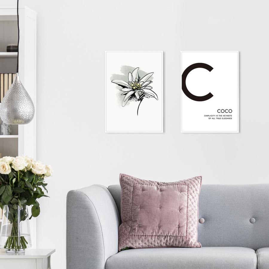 A0203/線画/アートポスター/インテリア/モダン/ウォールデコレーション/壁掛け/アートパネル | ブランド登録なし | 03