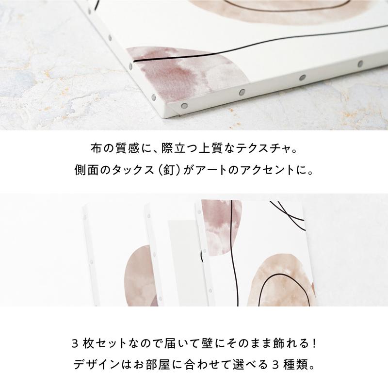 選べる3枚組 キャンバスアート キャンバス 北欧 モダン  インテリア リンスル CS002 F3 | ブランド登録なし | 05