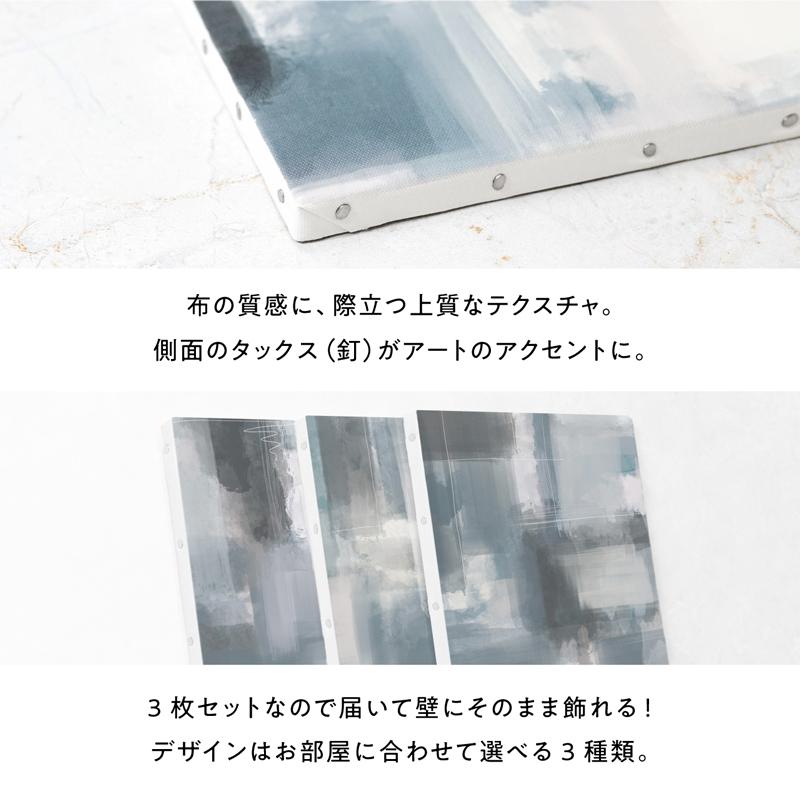 選べる3枚組 キャンバスアート キャンバス 北欧 モダン  インテリア リンスル CS003 F3 | ブランド登録なし | 05