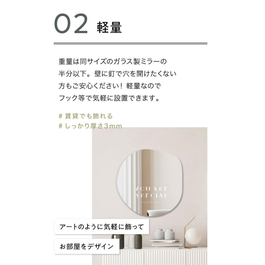 ウォールミラー　ウェーブミラー　壁掛け ウェーブミラー/ニュアンスミラー/インテリア/鏡/壁掛け/北欧