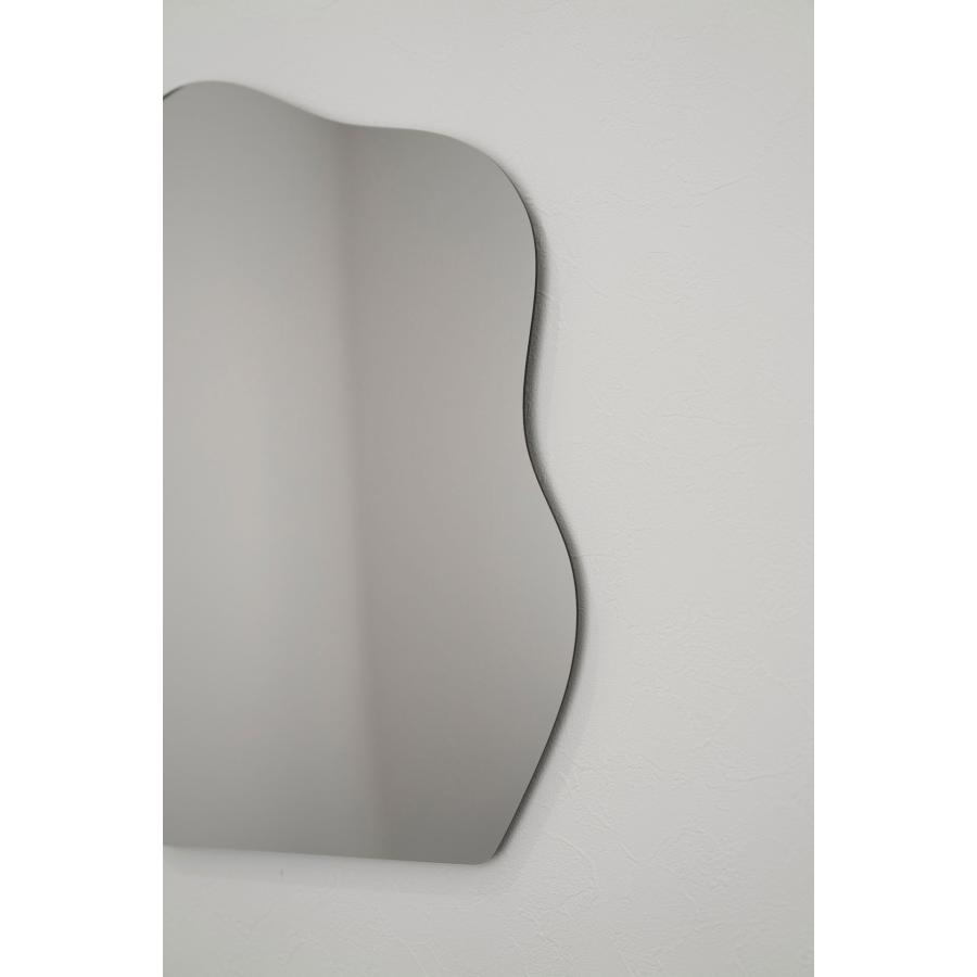 ウェーブミラー/ニュアンスミラー/インテリア/鏡/壁掛け/北欧モダン/飛散防止/リンスル/G0013 | ブランド登録なし | 14