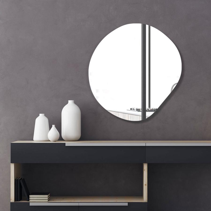 ウェーブミラー/ニュアンスミラー/インテリア/鏡/壁掛け/北欧モダン