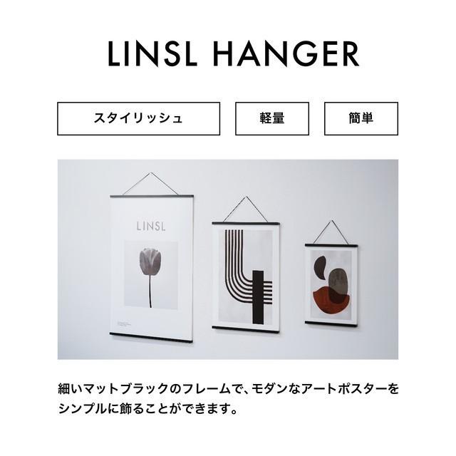 H00A2/LINSLポスターハンガー単体/A2サイズ/フレーム/壁掛け