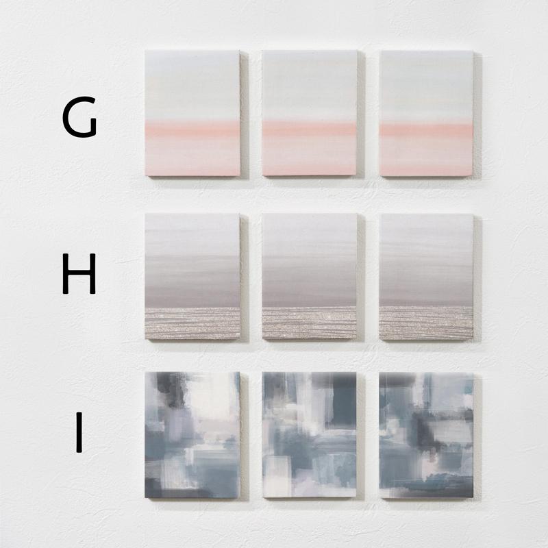 ミニキャンバス 3枚組 キャンバスアート ファブリックアート パネル イーゼル付き | ブランド登録なし | 07