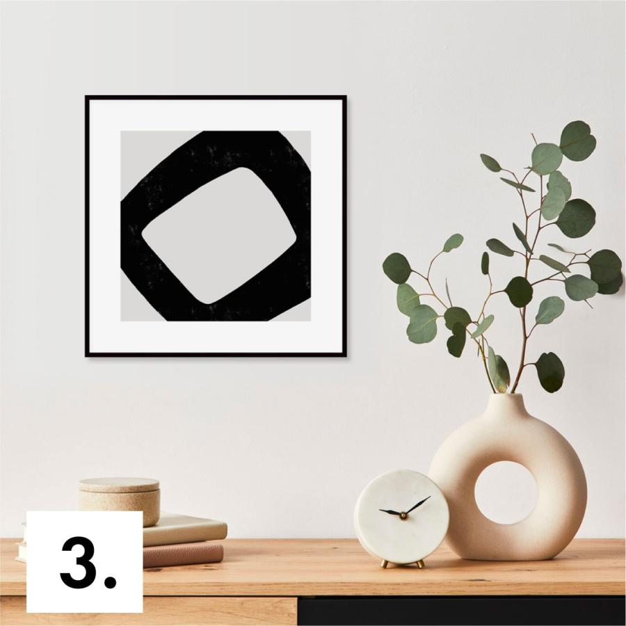 アートポスター 正方形 29.7cm フレーム付き 選べるポスター 北欧モダン LINSL 日本製 | ブランド登録なし | 13