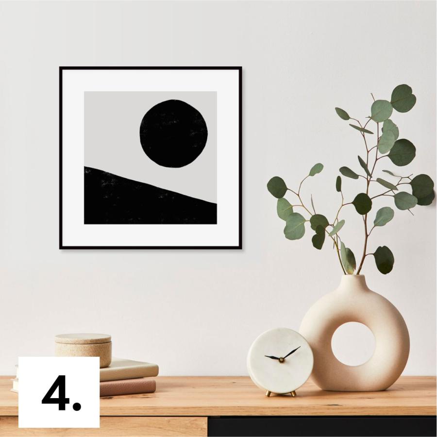 アートポスター 正方形 29.7cm フレーム付き 選べるポスター 北欧モダン LINSL 日本製 | ブランド登録なし | 14